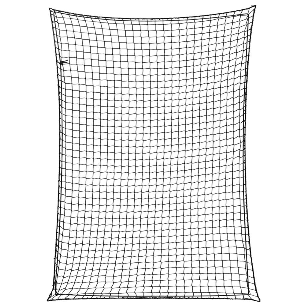 Vidaxl Trailer Network Elastic Rope 3.5x2,5 m polypropen svart
