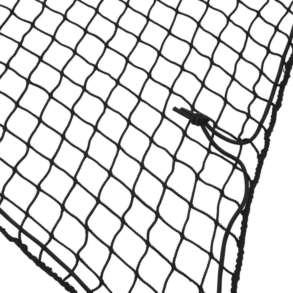 Vidaxl Trailer Network Elastic Rope 4,5x2,5 m polypropen sort