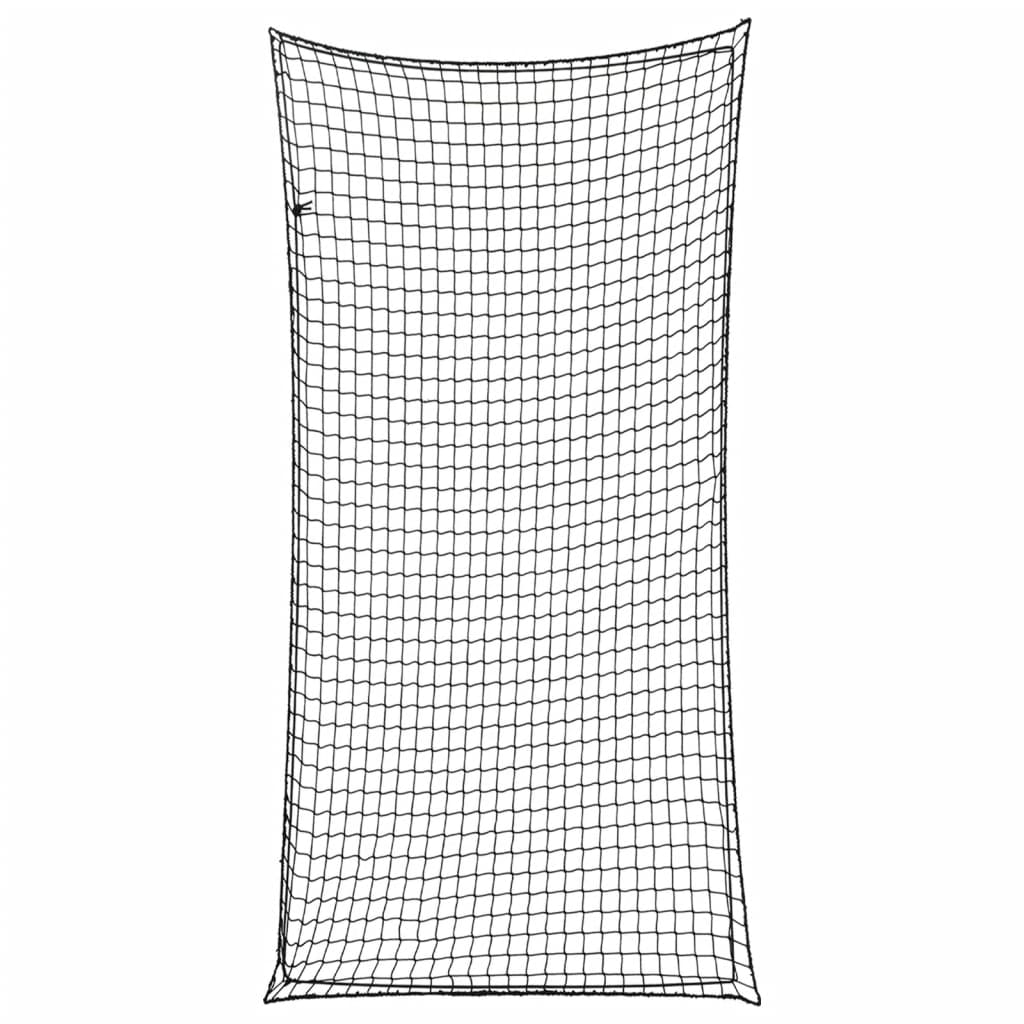 Vidaxl Trailer network Elastic rope 6x3 m polypropene black