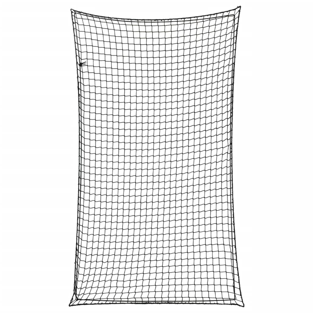 Vidaxl Trailer Network Elastic Rope 6x3,5 m polypropen svart