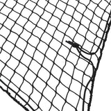 VidaXL trailer network Elastic rope 7x3.5 m Polypropene black