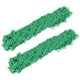 Vidaxl Hooinets 2 ST 200x120 cm Rectangular Polypropene Green