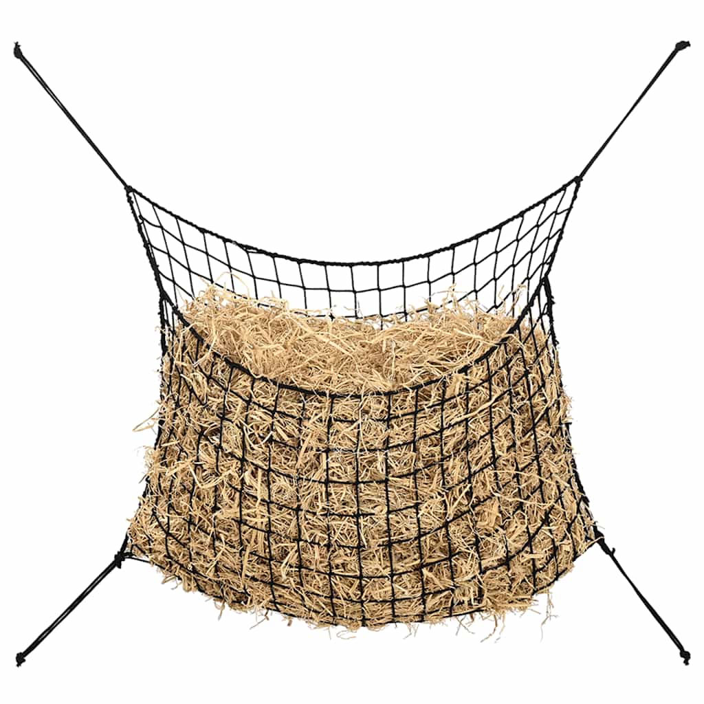 Vidaxl Hooinets 2 ST 200x120 cm rechteckiger Polypropenschwarz