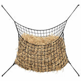 Vidaxl Hooinets 2 ST 200x120 cm rechteckiger Polypropenschwarz