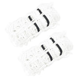 Vidaxl Hooinets 2 PCs 75x50 cm rechteckiger Polypropen weiß