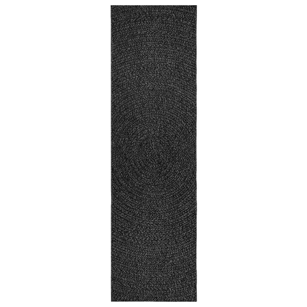 Vidaxl Rug Zizur Uvnitř a vně 80x250 cm juta antracita