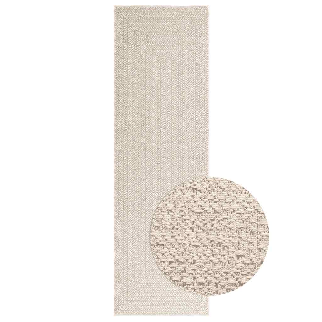 Pokoj Vidaxl Rug Zizur Uvnitř a vně 80x250 cm juta vzhledu