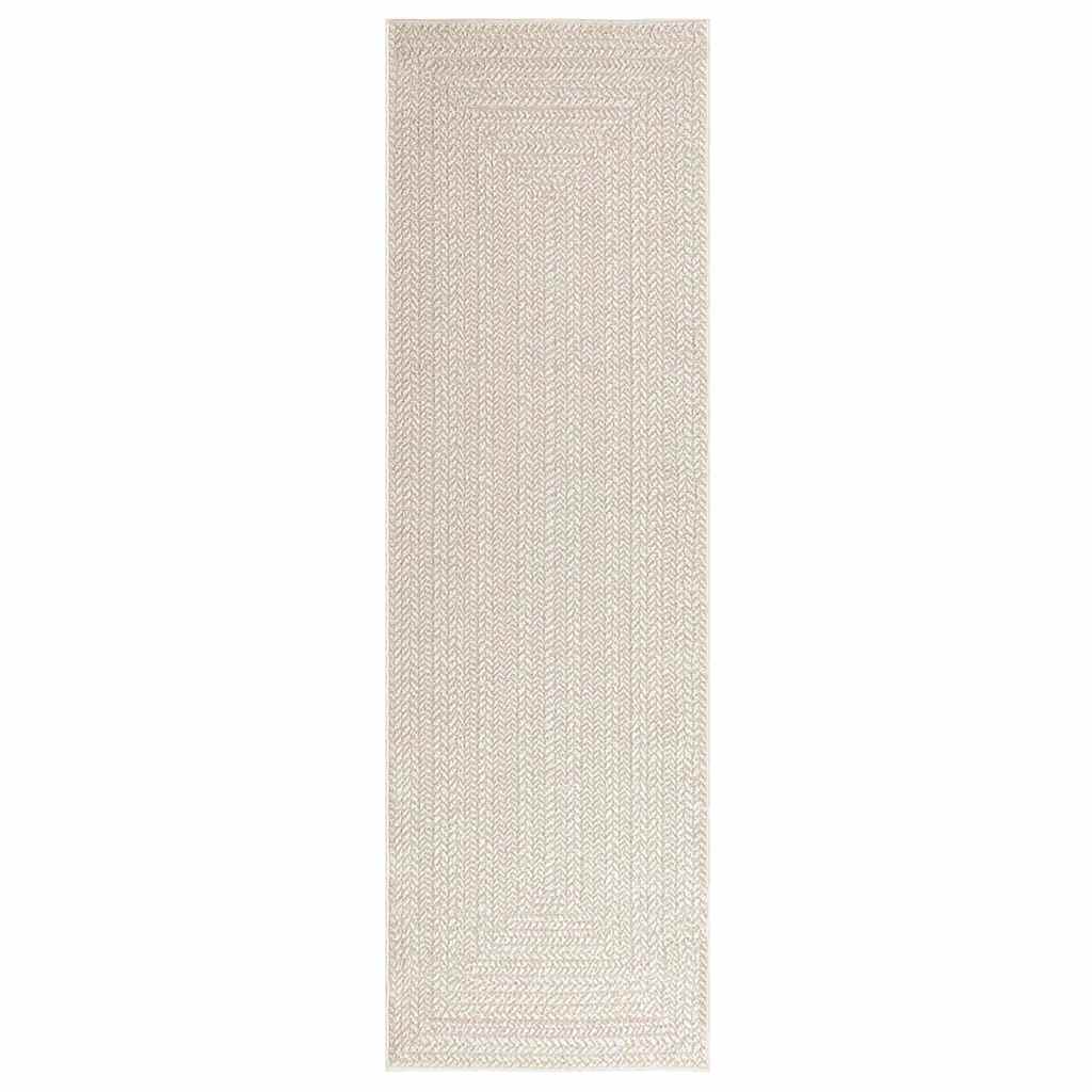 Pokoj Vidaxl Rug Zizur Uvnitř a vně 80x250 cm juta vzhledu
