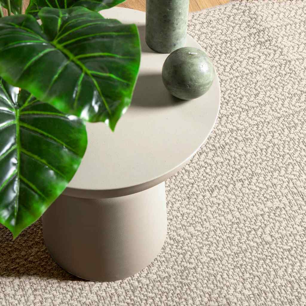 Vidaxl Rug Zizur Room all'interno e all'esterno di 120x120 cm look da iuta
