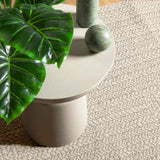 Vidaxl Rug Zizur Room all'interno e all'esterno di 120x120 cm look da iuta