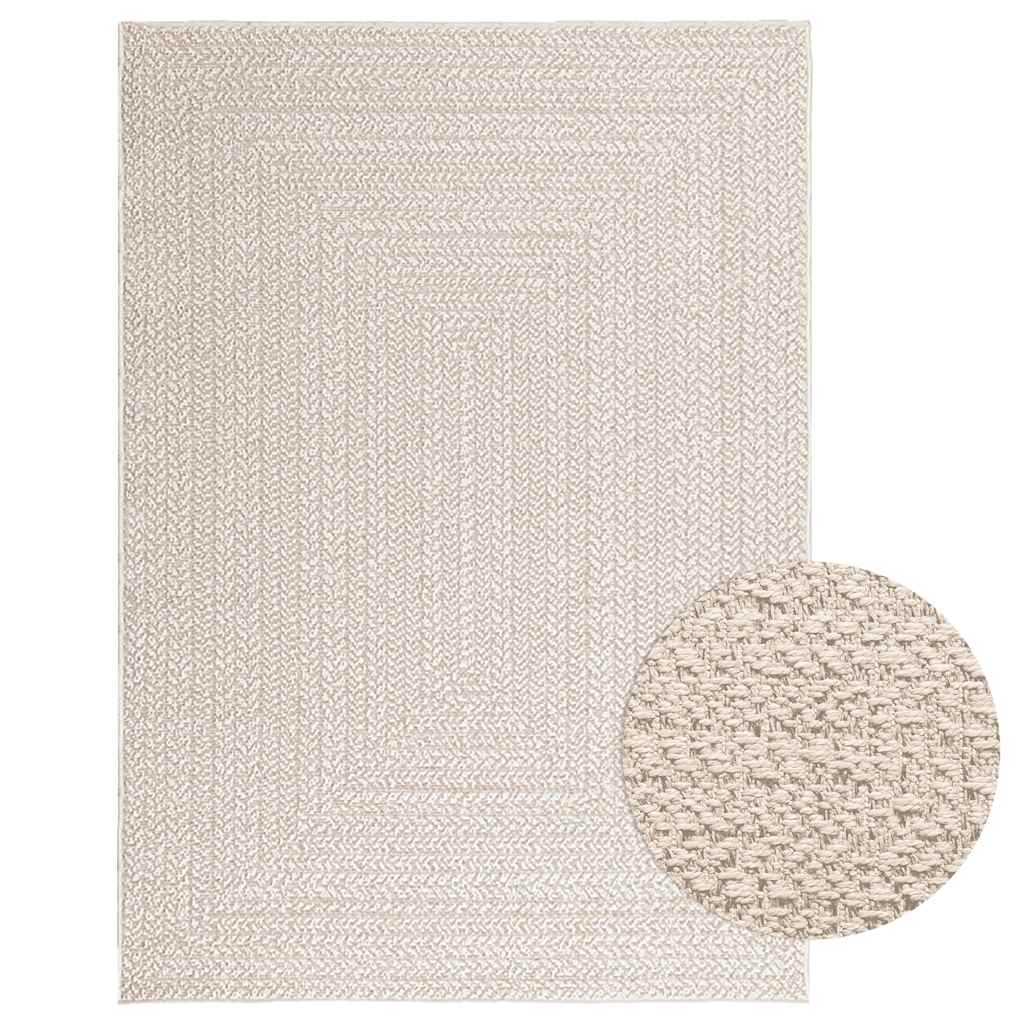 Vidaxl Rug Zizur Room Uvnitř i vně 120x170 cm juta vzhledu