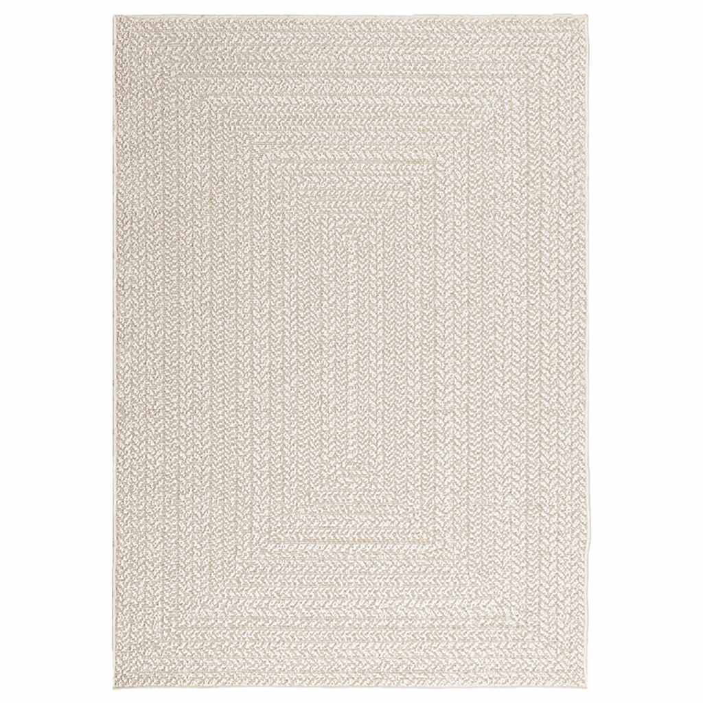 Vidaxl Rug Zizur Room Uvnitř i vně 120x170 cm juta vzhledu