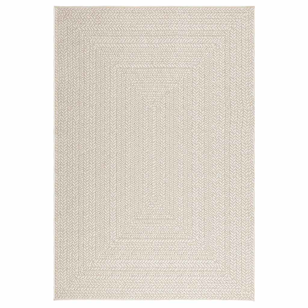 Vidaxl Rug Zizur Room Uvnitř a vně 140x200 cm juta vzhledu