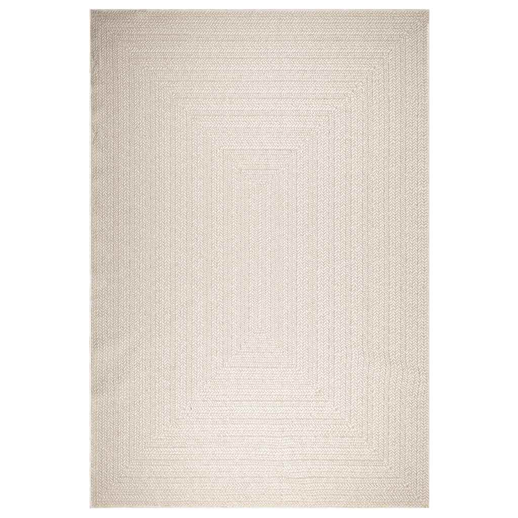 Vidaxl Rug Zizur Room Uvnitř a vně 240x340 cm juta vzhledu