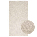 Vidaxl Rug Zizur soba znotraj in zunaj 80x150 cm jute videz