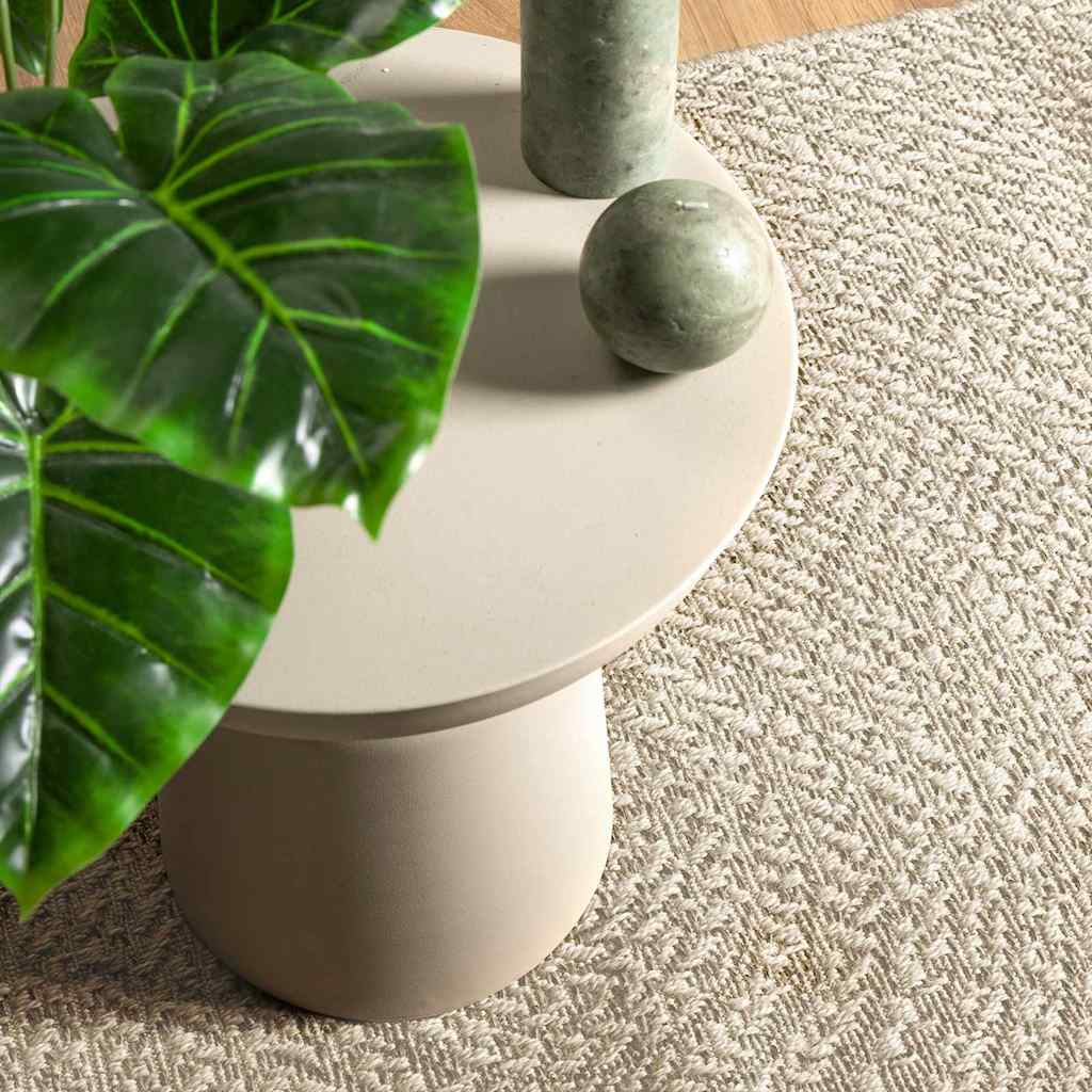 Vidaxl Teppich Zizur Raum innerhalb und außerhalb 80x200 cm Jute Look