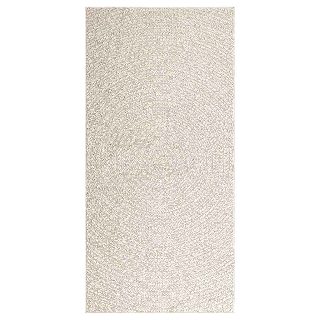Vidaxl preproga Zizur soba znotraj in zunaj 100x200 cm jute videz