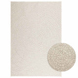 Vidaxl Rug Zizur Room inde og uden for 120x170 cm jute look