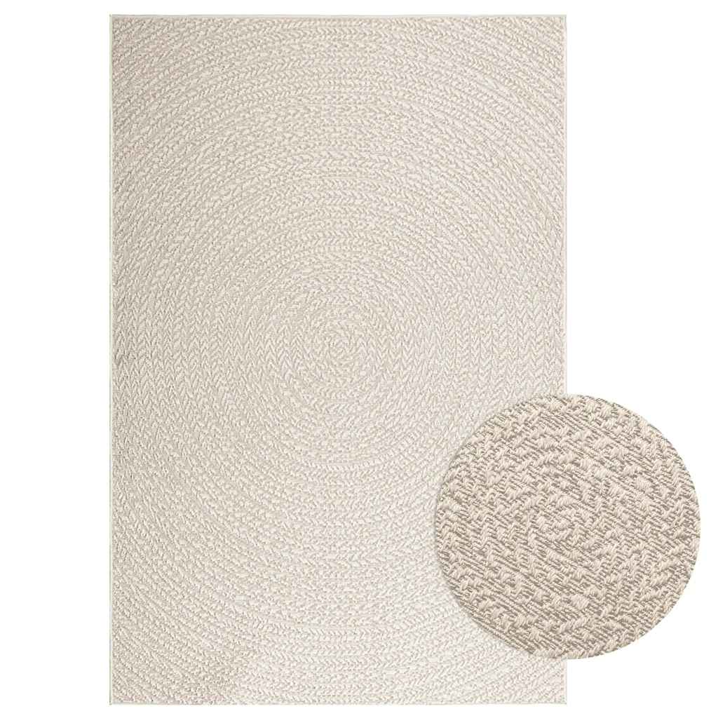 Vidaxl rug Zizur Room inside and outside 140x200 cm jute look