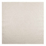 Vidaxl rug Zizur Room inside and outside 200x200 cm jute look