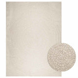 Vidaxl rug Zizur Room Inside and outside 240x340 cm Jute look