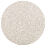 Vidaxl rug zizur Creme bannen an ausserhalb ung 120 cm Jme kucken