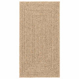 Vidaxl rug Zizur Beige Inside and outside 80x150 cm Jute look