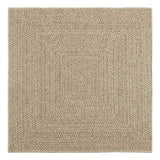 Vidaxl rug Zizur Beige Inside and outside 120x120 cm jute look