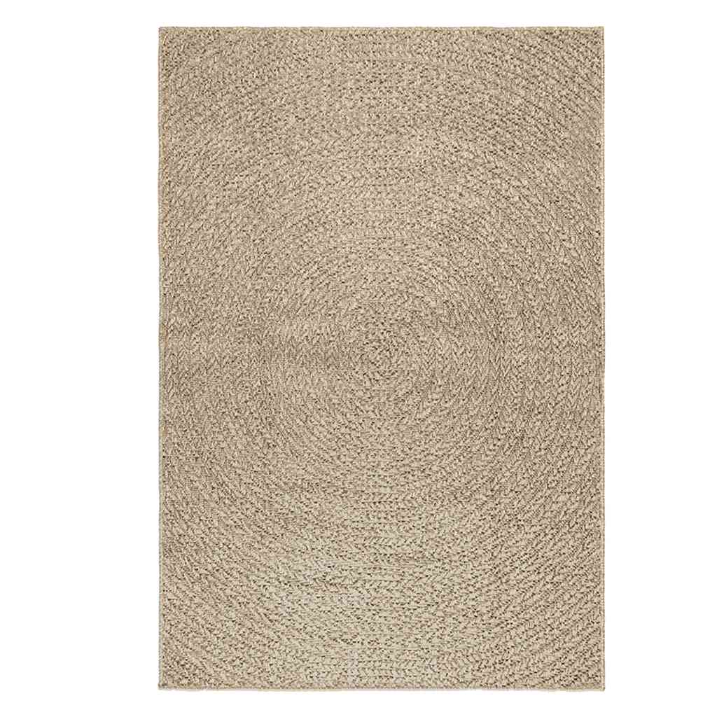 Vidaxl rug Zizur Beige Inside and outside 120x170 cm Jute look