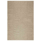 Vidaxl rug Zizur Beige Inside and outside 160x230 cm jute look