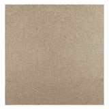 Vidaxl Rug Zizur beige all'interno e all'esterno del wit di iuta 200x200 cm