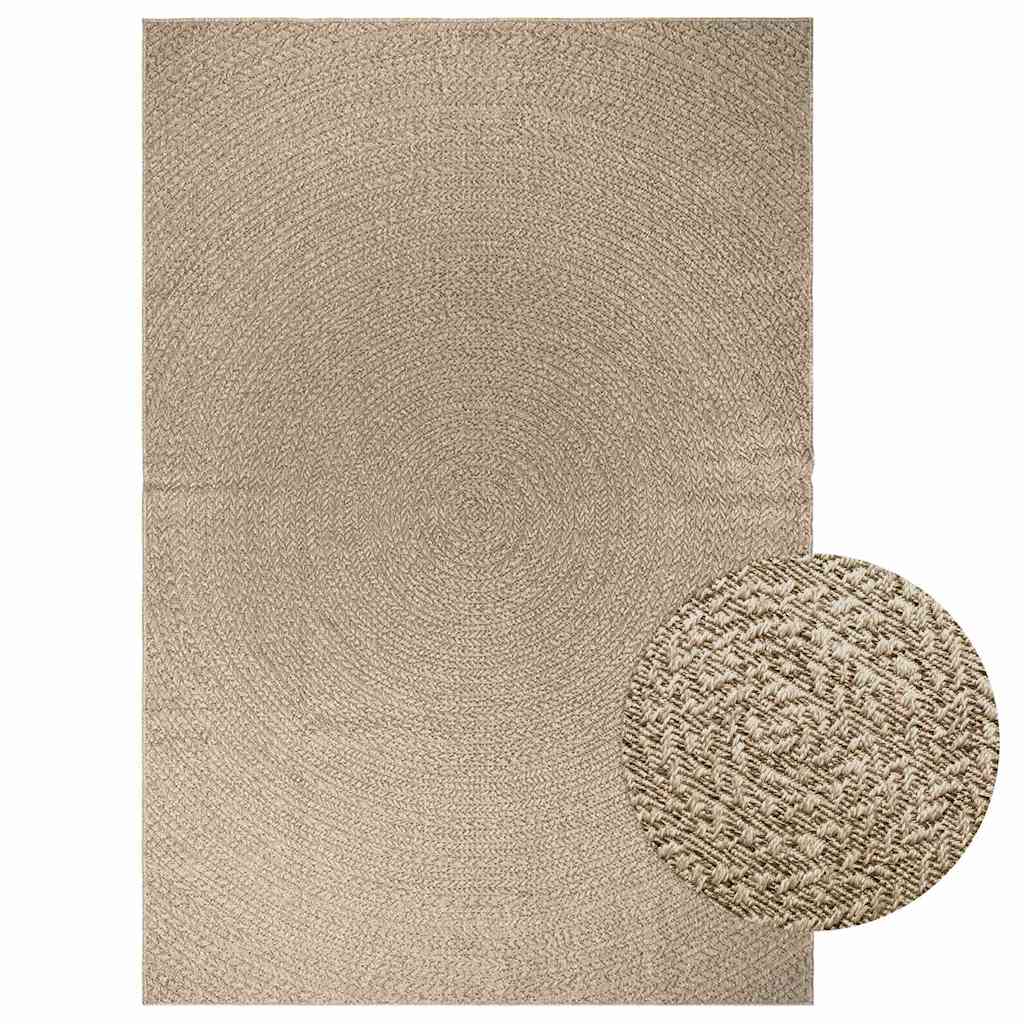Vidaxl -mattan zizur beige inuti och utanför 200x290 cm jute look