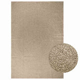 Vidaxl -mattan zizur beige inuti och utanför 200x290 cm jute look