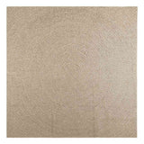 VidaXL tæppe zizur beige indendørs og udendørs 240x240 cm jute look