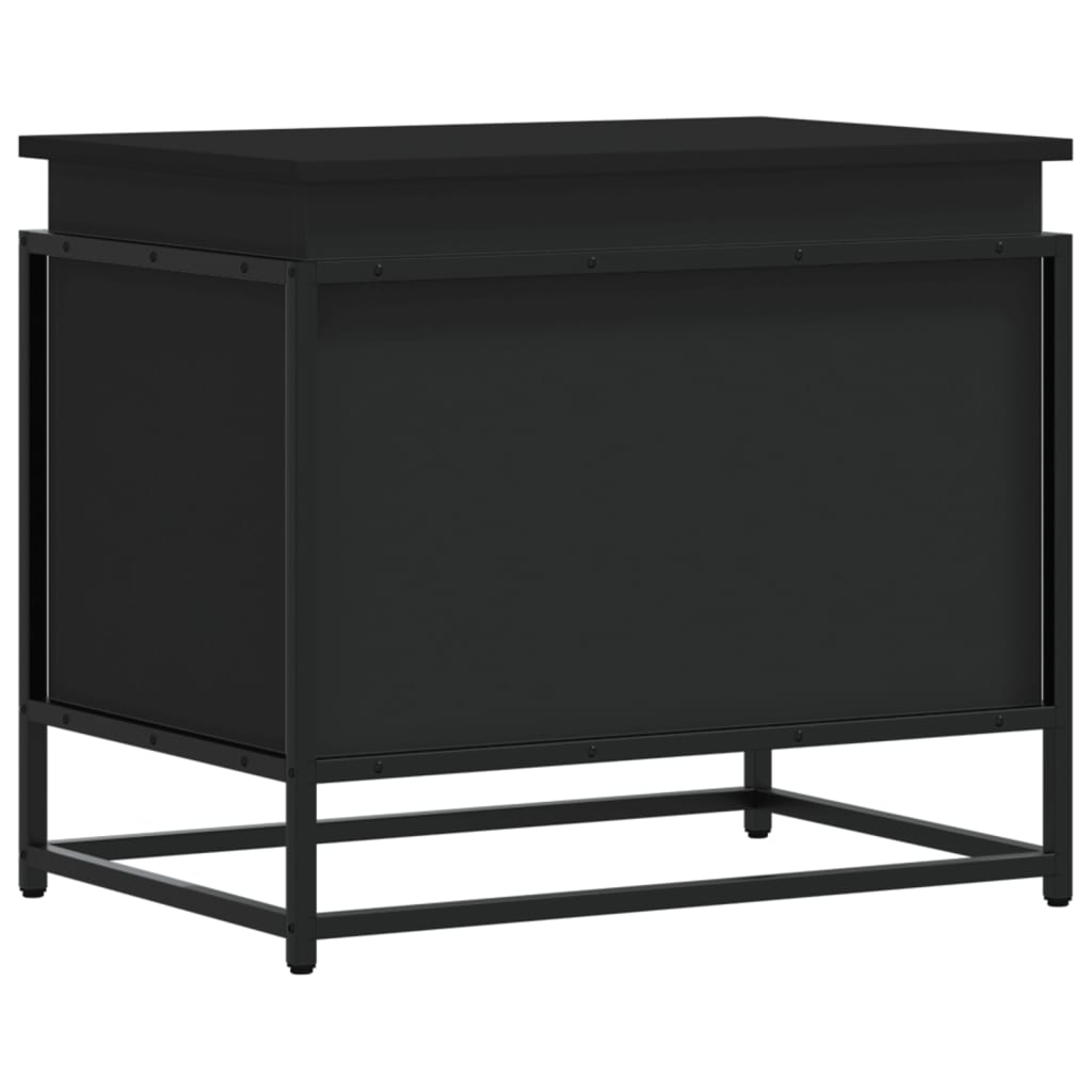 Casella di archiviazione Vidaxl con coperchio 60x40x51.5 cm in legno elaborato