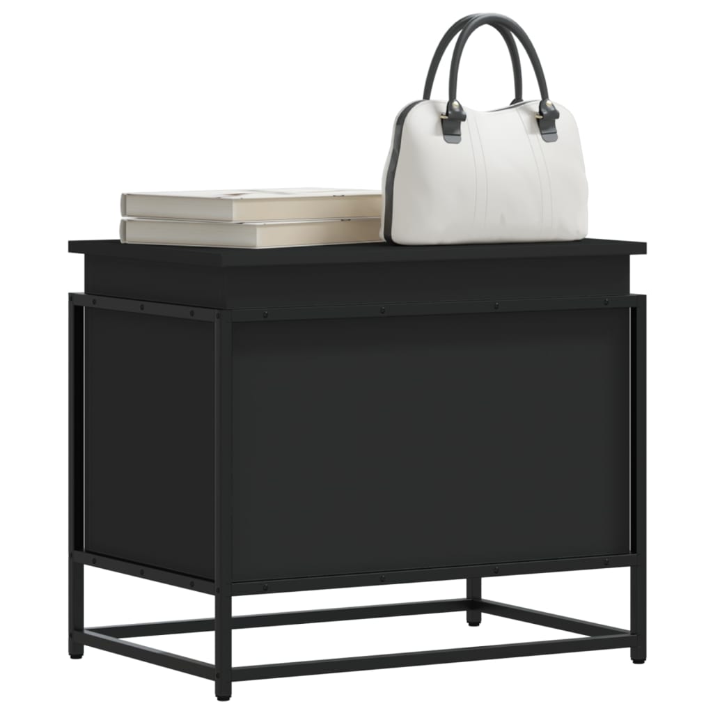 Casella di archiviazione Vidaxl con coperchio 60x40x51.5 cm in legno elaborato