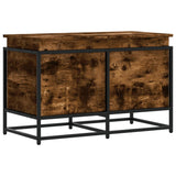 Pudełko do przechowywania Vidaxl z pokrywką 80x40x51,5 cm Propertowane drewno drewniane drewno