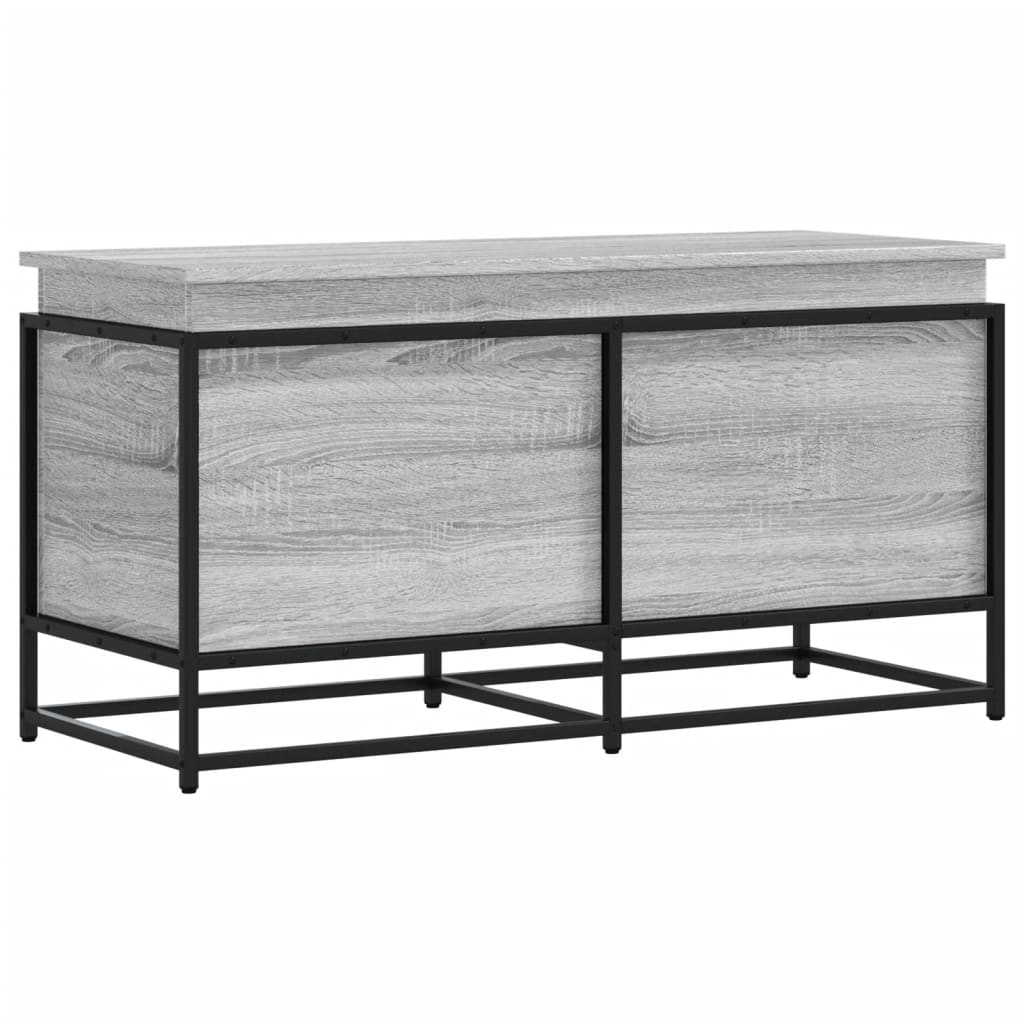 Pudełko pamięci VIDAXL z pokrywką 100x40x51,5 cm Properted Wood Grey Sonoma