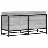Pudełko pamięci VIDAXL z pokrywką 100x40x51,5 cm Properted Wood Grey Sonoma