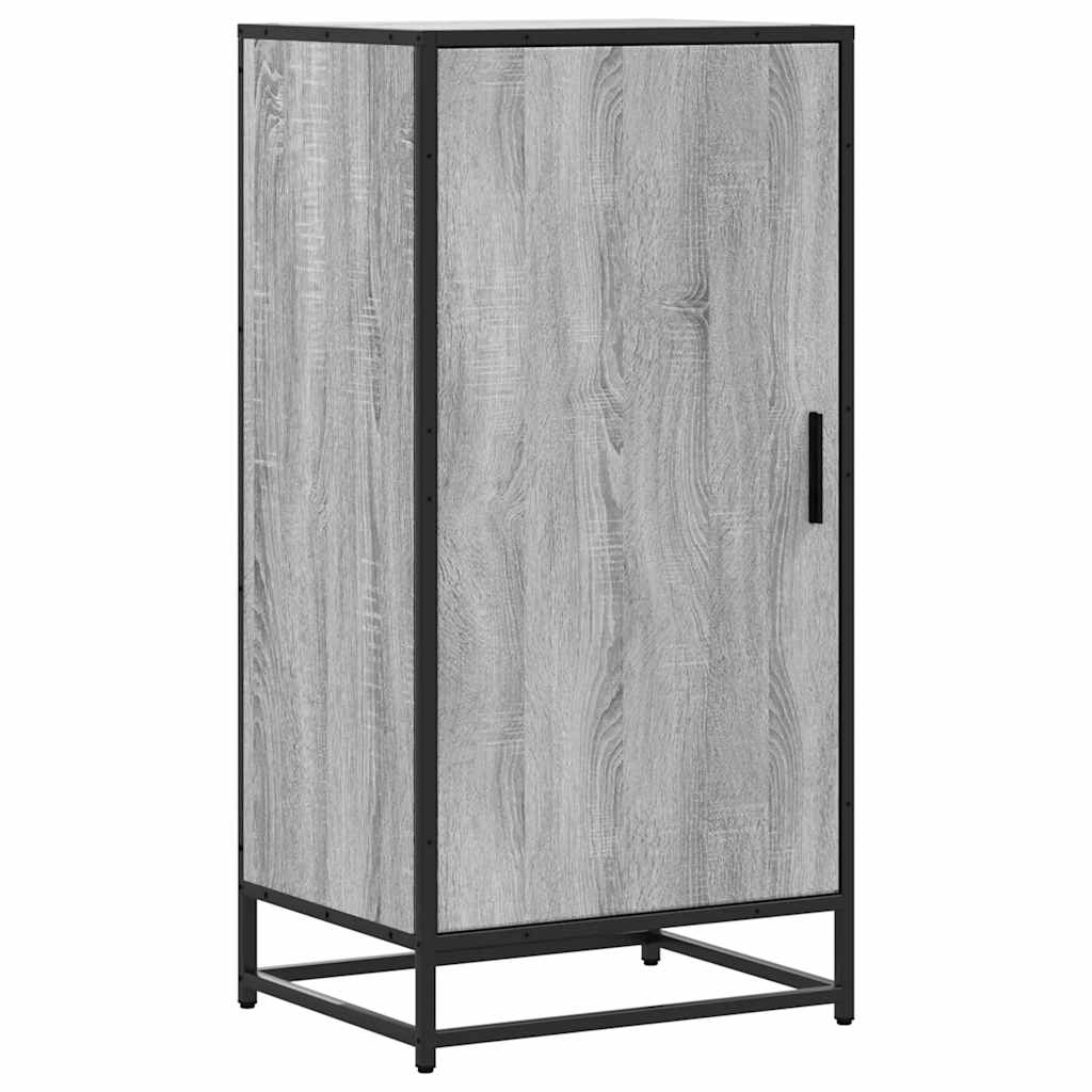 Vidaxl Shoe Rack 48x38x97.5 cm Color de roble de sonoma de madera procesada