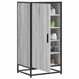 Vidaxl Shoe Rack 48x38x97.5 cm Color de roble de sonoma de madera procesada