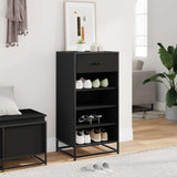 VIDAXL Schermo scarpe 48x38x97,5 cm Legno trasformato in legno