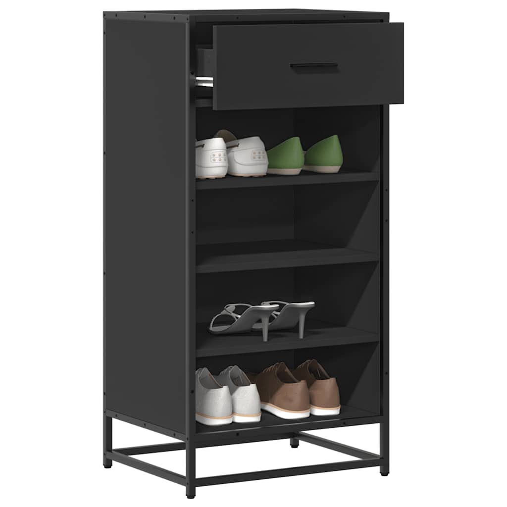 VIDAXL Schermo scarpe 48x38x97,5 cm Legno trasformato in legno