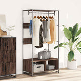 Vidaxl Wardrobe 90x50X180 cm řezaný dřevo hnědý dub