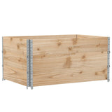 Vidaxl paletopzeTranden 3 ks 120x80 cm pevná borovice