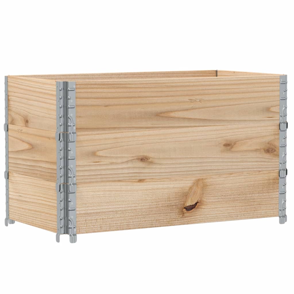 Vidaxl Palletopzetranden 3 PCS 100x50 cm pino solido