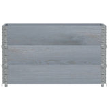 Vidaxl paletopzeTranden 3 ks 100x50 cm pevná borovice šedá