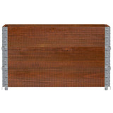 Vidaxl paletopzeTranden 3 ks 100x50 cm pevná borovice borovice hnědá