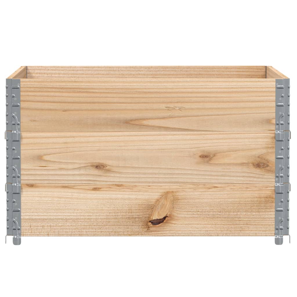 Vidaxl paletopzeTranden 3 ks 100x100 cm pevná borovice