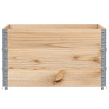 Vidaxl paletopzeTranden 3 ks 100x100 cm pevná borovice